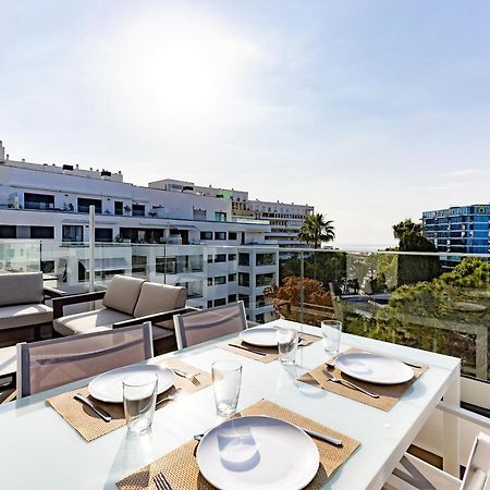 Brand New Apartment With Pool And Sea View In Μαρμπέλλα Εξωτερικό φωτογραφία