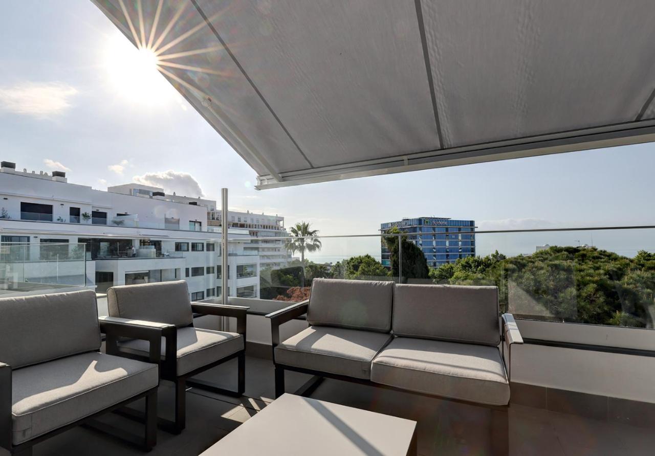 Brand New Apartment With Pool And Sea View In Μαρμπέλλα Εξωτερικό φωτογραφία