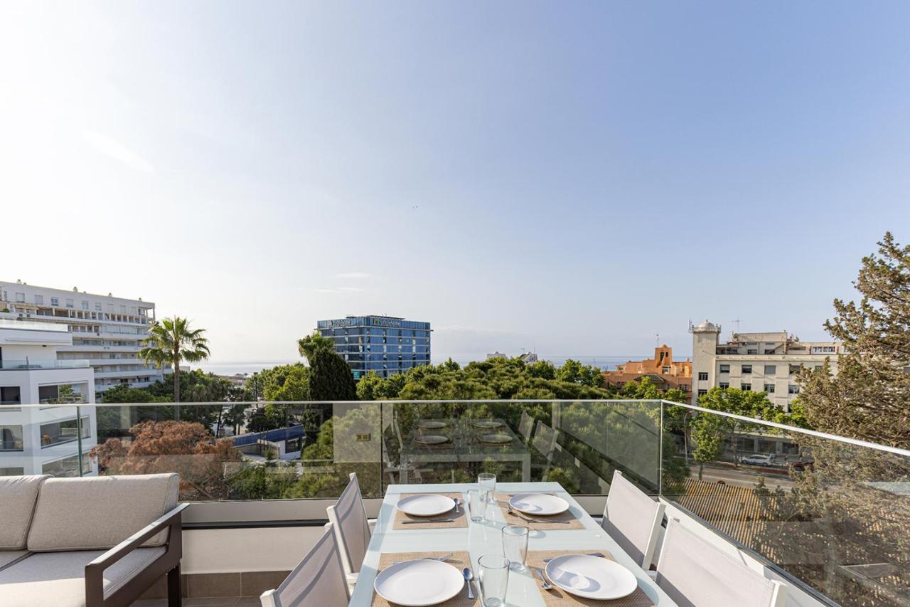 Brand New Apartment With Pool And Sea View In Μαρμπέλλα Εξωτερικό φωτογραφία